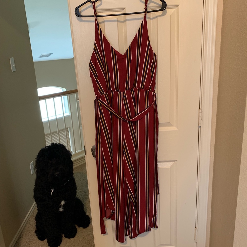 Stripped jumpsuit